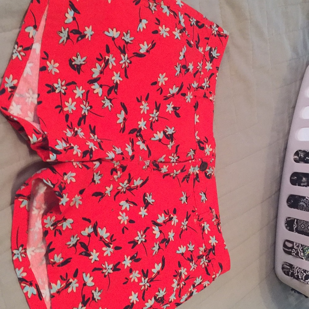 a.n.a twill pattern shorts